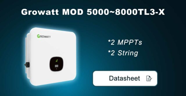 Growatt MOD 5000~8000TL3-X