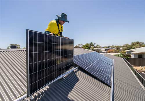 solar panel installation