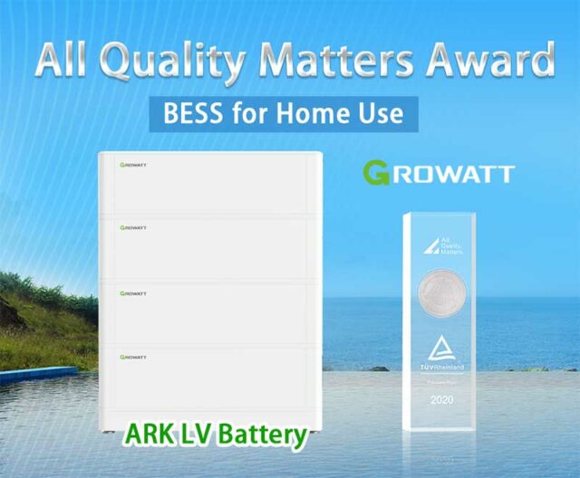 All Quality Matters Award ARK LV Battery