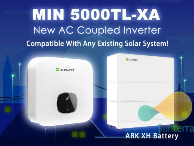 Growatt MIN 5000TL-XA with ARK XH Batteries
