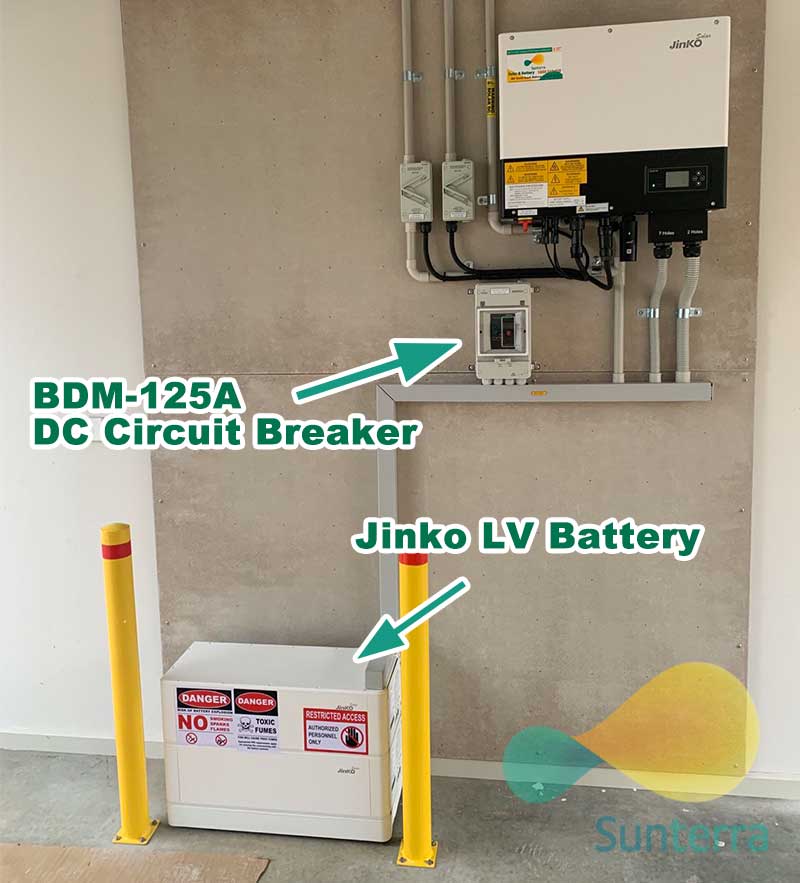 Jinko LV Battery and BDM-125A